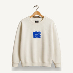 Bubble Logo Crewneck — Natural — CRW-01_bubble-crewneck_natural_01