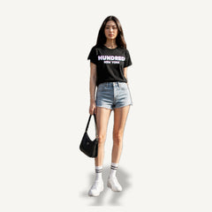 Glitch Logo Tee — Black — TEE-08_glitch-logo_black_03-model