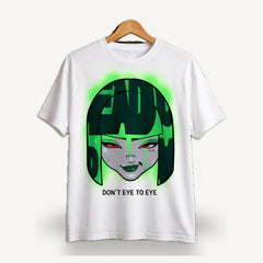 DON'T EYE TO EYE Tee — White — TEE-09_dont-eye-to-eye_white_01