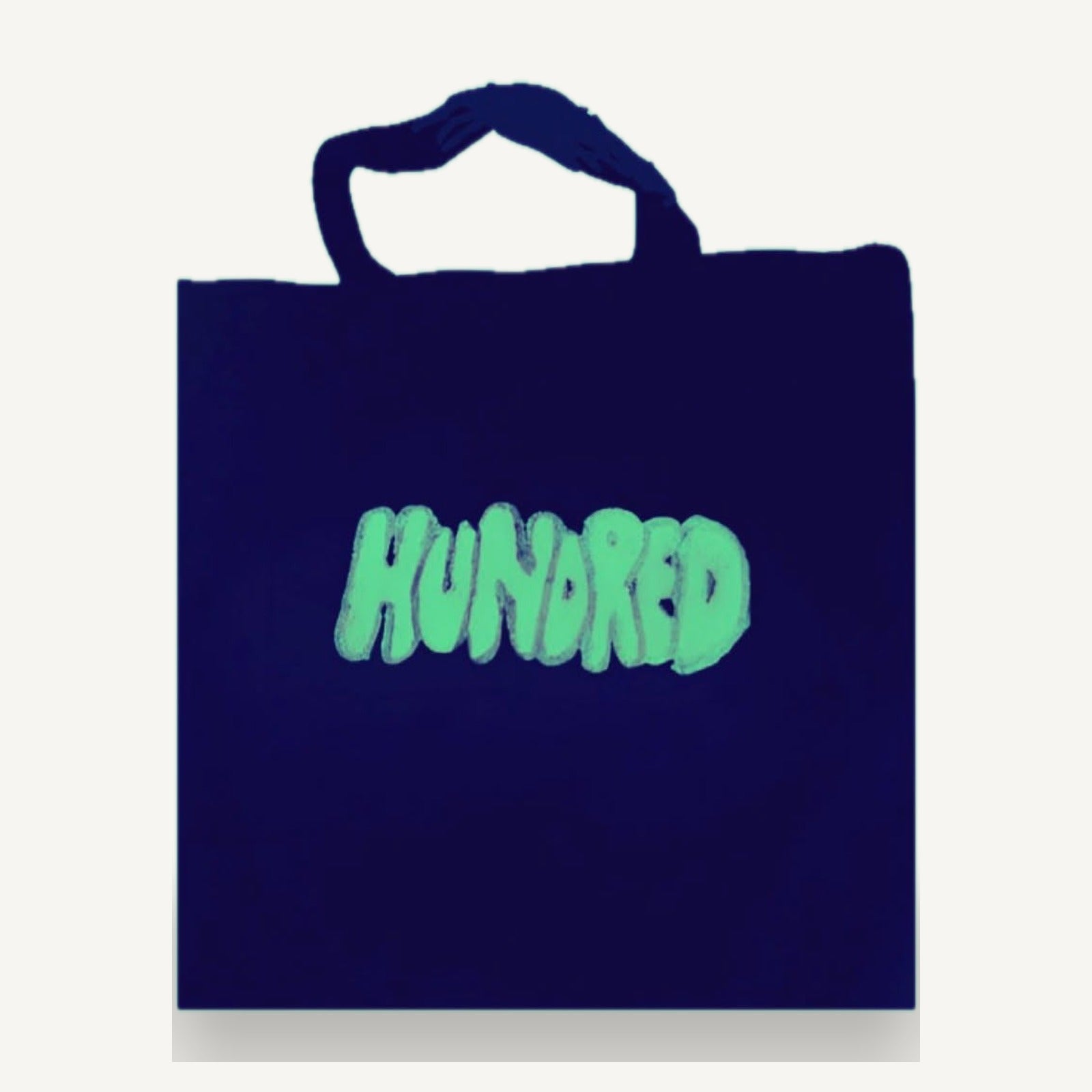 Bubble Logo Tote Bag — TOTE-01_bubble-tote_navy-mint_01
