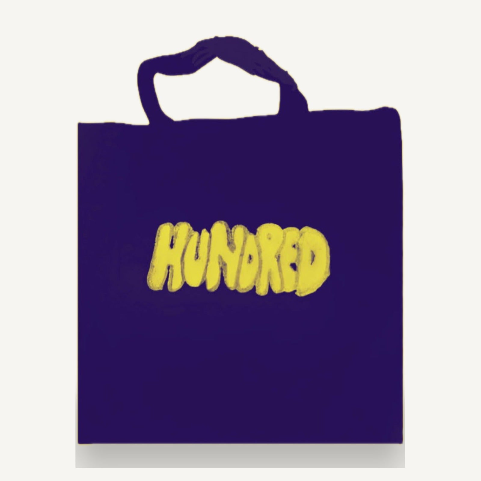 Bubble Logo Tote Bag — TOTE-01_bubble-tote_purple-yellow_01